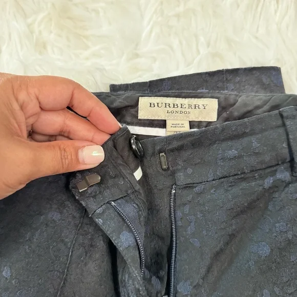 🖤✨Women’s Burberry Black Patterned Dress Pants ✨🖤